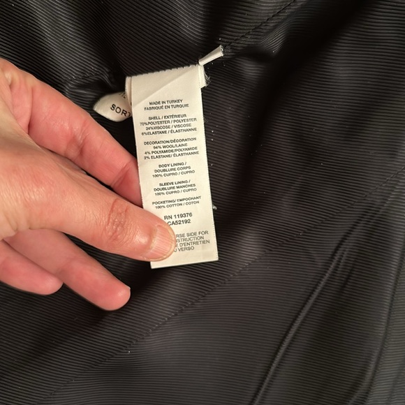 Blazer jacket black helmut lang size 2 - Picture 6 of 8